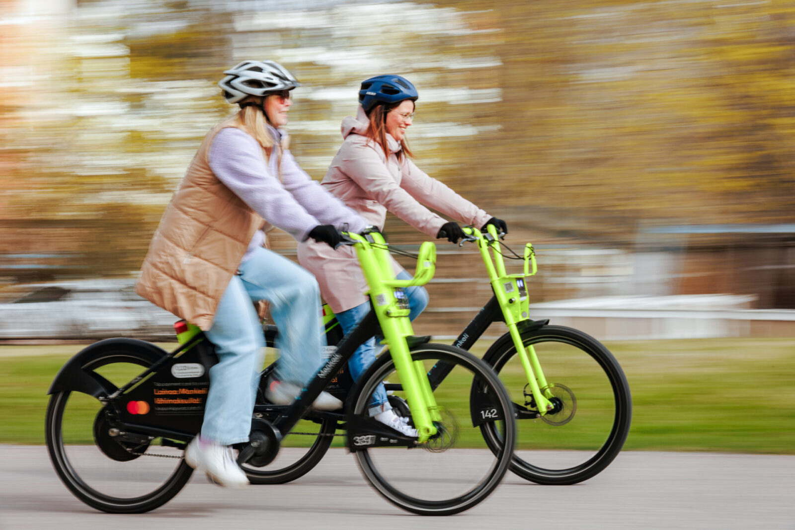 Lahti kerää palautetta Mankeli-pyörien käytöstä